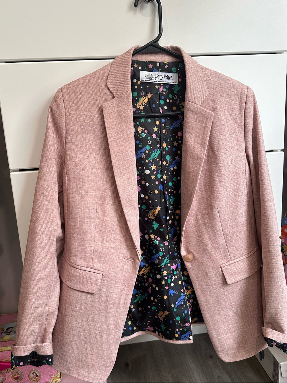 HARRY POTTER LUNA LOVEGOOD BLAZER From Fun.Com Playful Printed Lining
